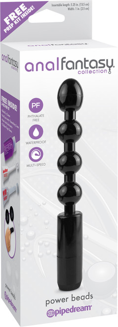 Anal Fantasy Power Beads front of box